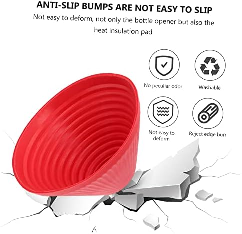VOSAREA 2 Sets Jar Openers Reusable Kitchen Tools 6pcs2