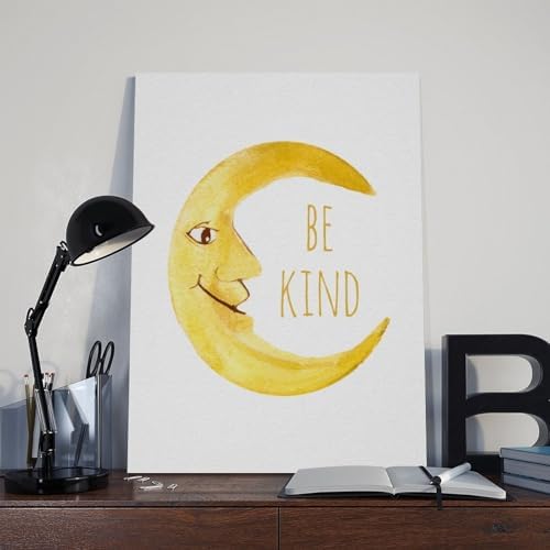 HEOVI Be Kind Canvas Art Poster 24x36in