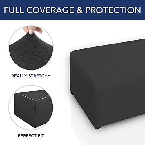 PureFit Super Stretch Elastic Ottoman Cover