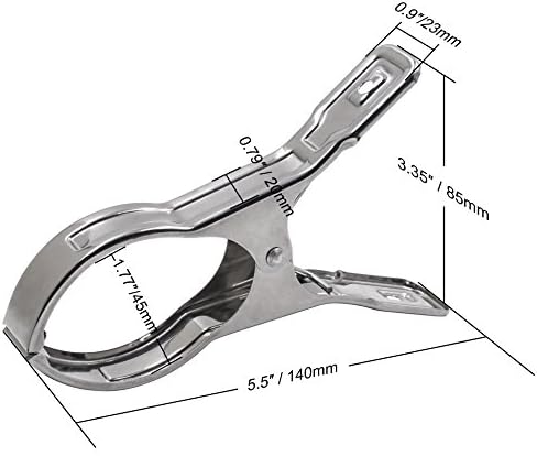WEBI Pool Cover Clips for Beach Towels and Chairs