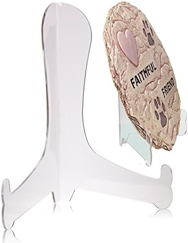 BANBERRY DESIGNS Clear Acrylic Easels Set of 2