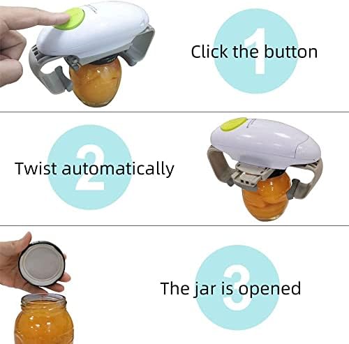 Electric Jar Opener for Weak Hands One Touch Automatic