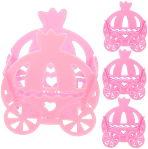 4pcs Hollow Pumpkin Carriage Candy Box for Weddings Events