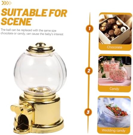 12pcs Creative Candy Dispenser Gumball Machine for Weddings and Parties