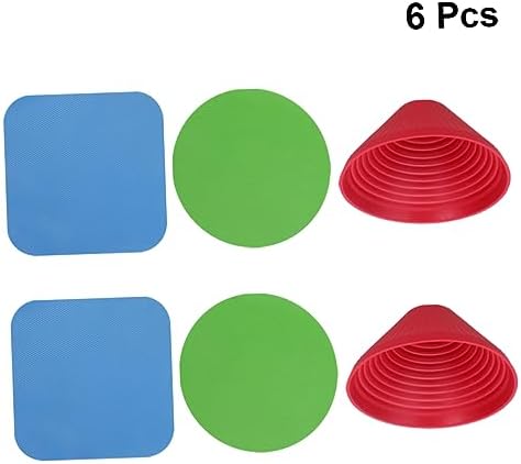 MAGICLULU 6 Sets Non-Slip Jar Opener with Keychain