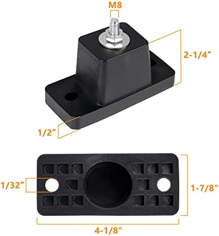 4Pack Anti Vibration Rubber Pads for Mini Split Air Conditioner