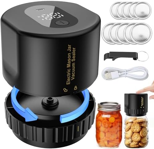 Kailfee M13 Electric Vacuum Sealer for Mason Jars