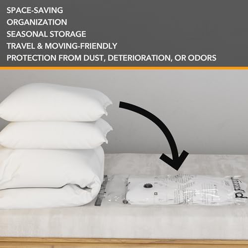 SpaceAid 14 Pack Vacuum Storage Bags with Electric Pump