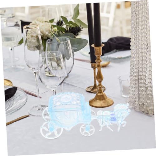 PRETYZOOM Carriage Shaped Candy Holders for Weddings and Parties