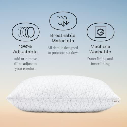 Coop Home Goods Original Adjustable Pillow
