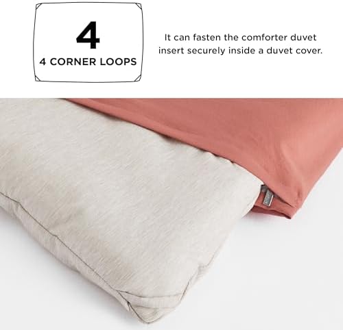 Bedsure King Size Comforter Set - Beige Soft 3 Pieces