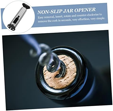 VOSAREA 1 Set Wine Corkscrew Auto Jar Opener
