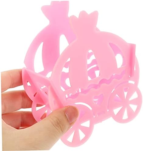 4pcs Hollow Pumpkin Carriage Candy Box for Weddings Events