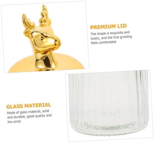 2pcs European Style Animal Glass Storage Jars for Wedding Favors