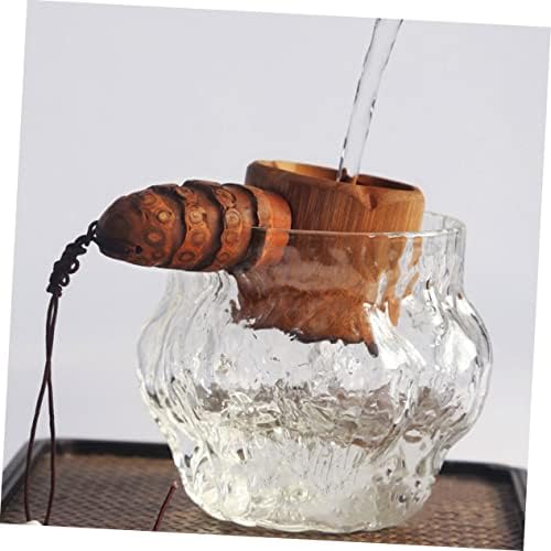 GRIRIW Tea Infuser Bamboo Mesh Filter Strainer
