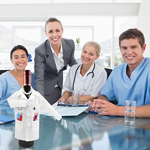 LOMIMOS Doctor White Wine Cover with Accessories
