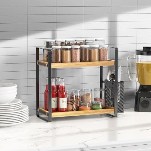 LEMIKKLE Bathroom Counter Organizer with Basket