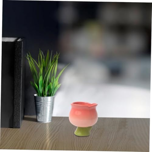 Ceramic Dessert Cup with Footed Design