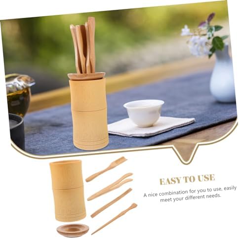 JECOMPRIS 6Pcs Traditional Tea Set for Home and Office