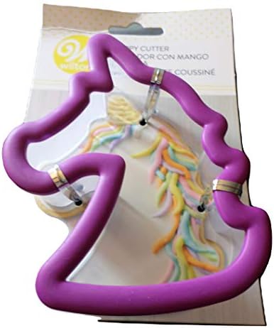 Wilton Grippy Plastic Unicorn Cookie Cutter