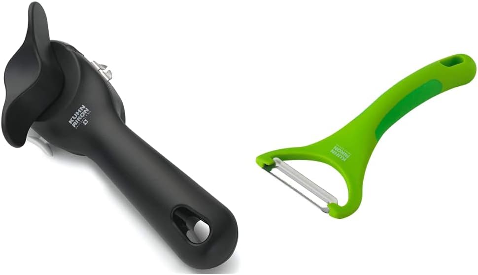 Kuhn Rikon Safety Lid Lifter Can Opener with Peeler