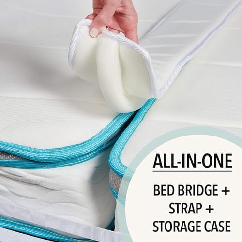 Wide Bed Bridge Twin To King Seamless Divider Filler