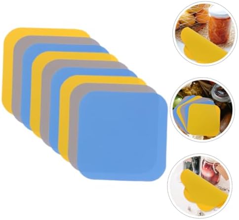 9pcs Rubber Jar Opener Grip Mat Bottle Opener