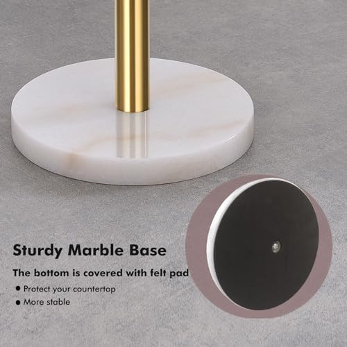 Gold Paper Towel Holder Countertop Stand