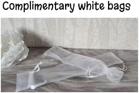 Personalized Wedding Handheld Folding Fans 25Pcs with Bags