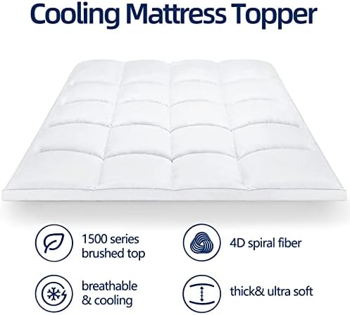 CHOPINMOON Queen Mattress Topper for Back Pain