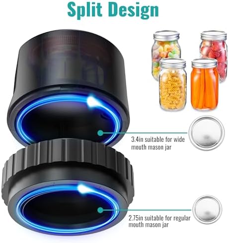 Kailfee M13 Electric Vacuum Sealer for Mason Jars
