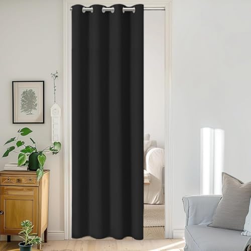 AiFish Door Curtain Panel Room Divider Blackout Drapes 78 Inch