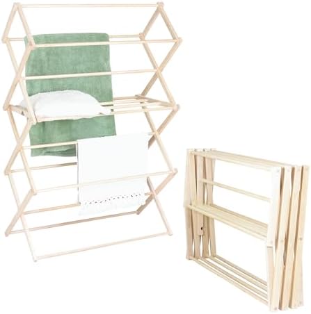 Pennsylvania Woodworks Extra Large Folding Drying Rack