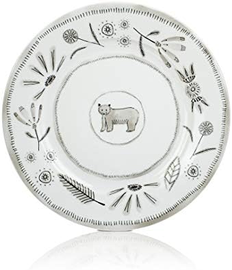 Everything Kitchens 16-Piece Dinnerware Set with Mugs Bear With Me