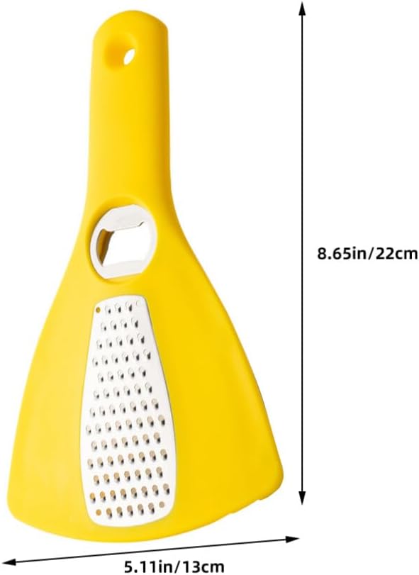 Luxshiny 2pcs 3 in 1 Can Opener Jar Opener Cheese Grater