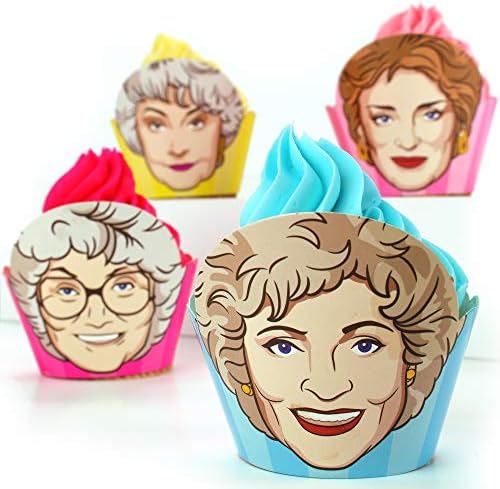 Prime Party Golden Girls Cupcake Wrappers Set of 12