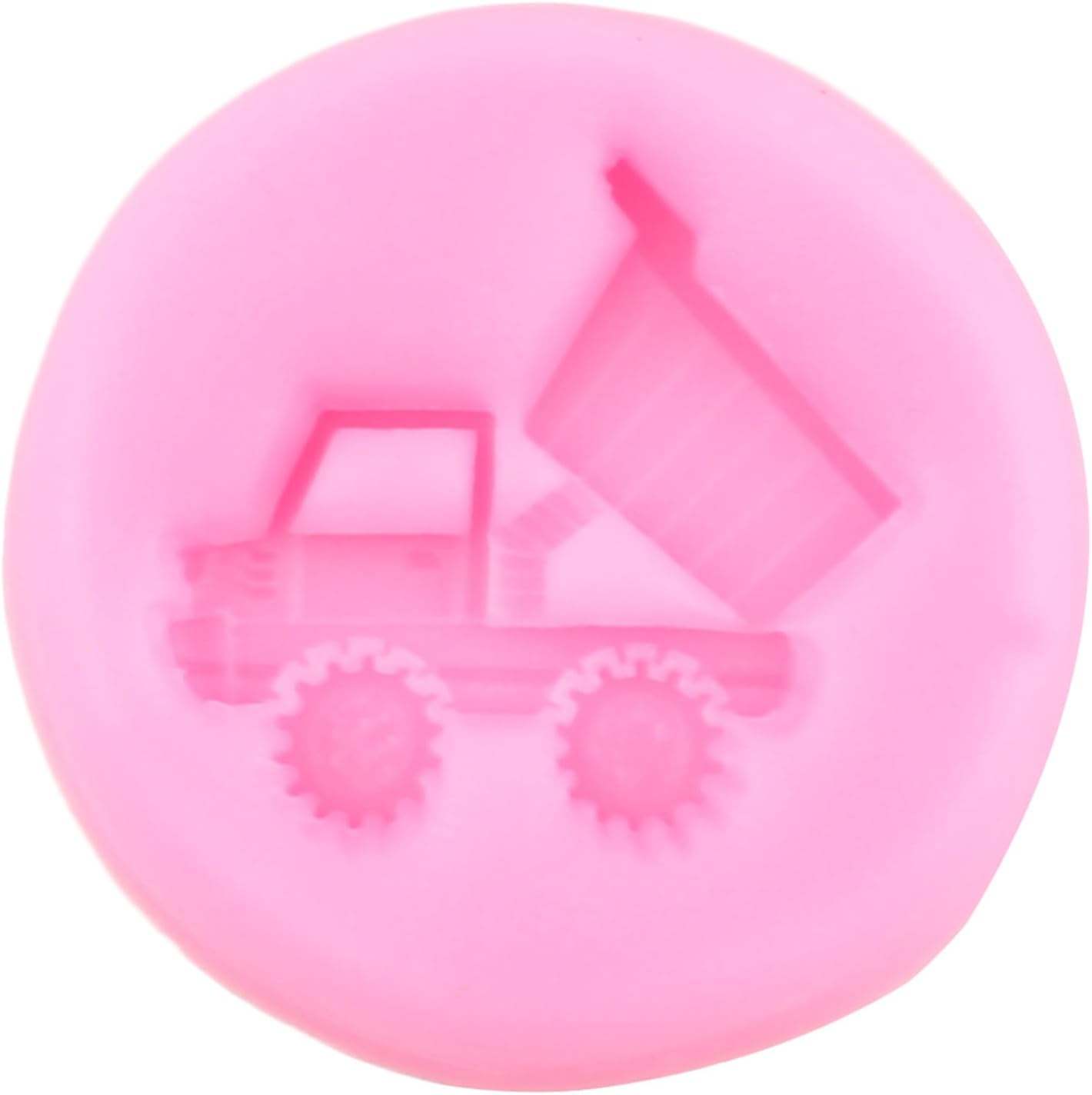 Construction Vehicle Silicone Fondant Molds Set Of 6