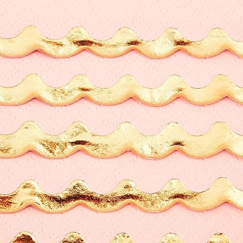 Sparkle and Bash 50 Pack Pink Gold Foil Napkins