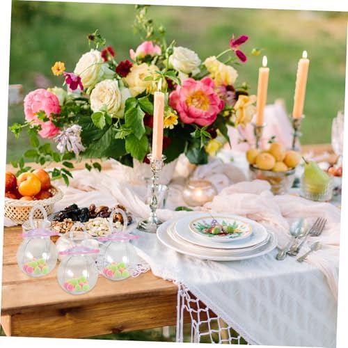 PRETYZOOM 20PCS Baby Shower Candy Boxes Mini Pacifier Holders for Treats