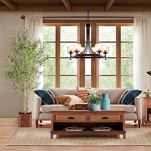 7ft Faux Olive Tree for Home Office Decor
