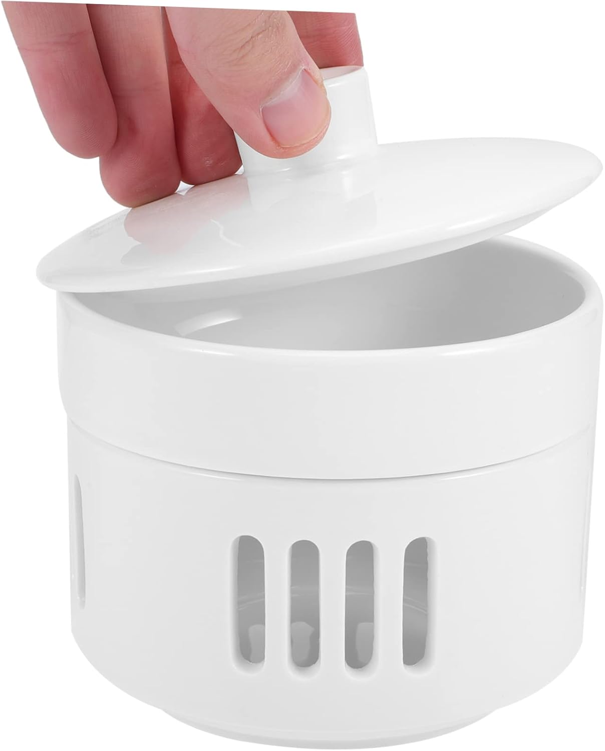 Ceramic Stew Pot Lid with Heating Base Soup Bowl Set
