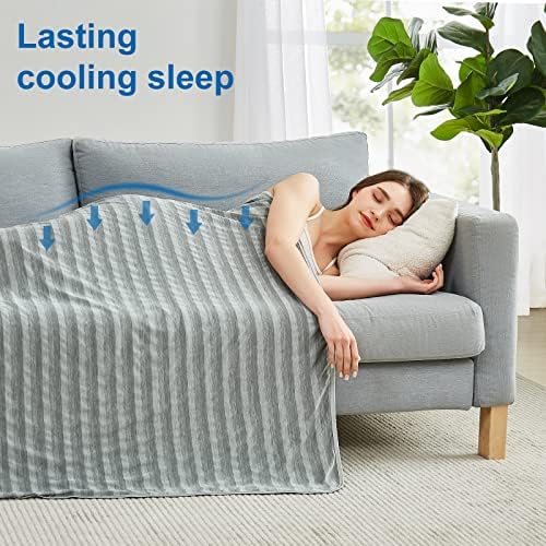 Cooling Blanket for Hot Sleepers Soft Lightweight Throw