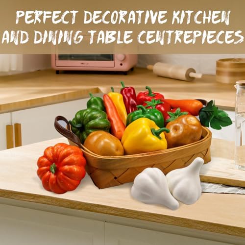 Lorigun 16 Piece Artificial Vegetable Decor Set