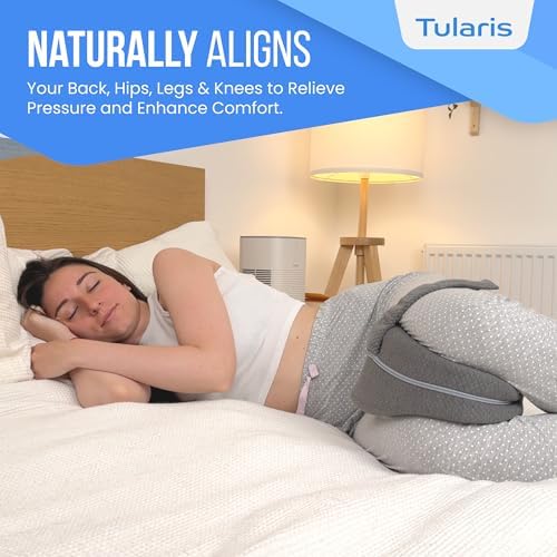 Knee Pillow for Side Sleepers Back Pain Relief