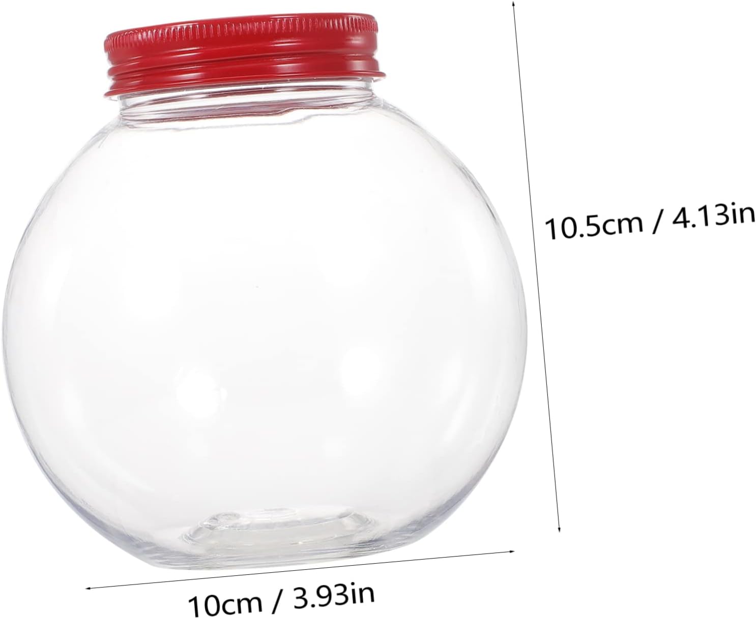 5pcs Christmas Shaped Candy Storage Jars with Seal Lids