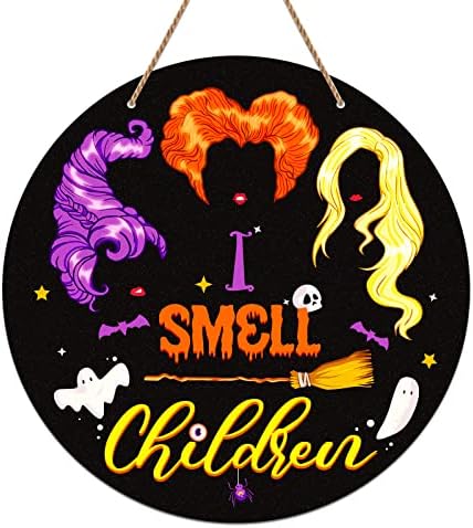 FaCraft Halloween Door Sign I Smell Children