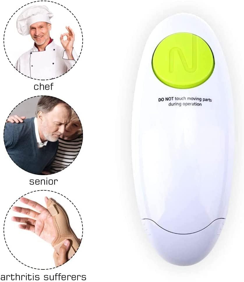 Electric Jar Opener for Weak Hands One Touch Automatic