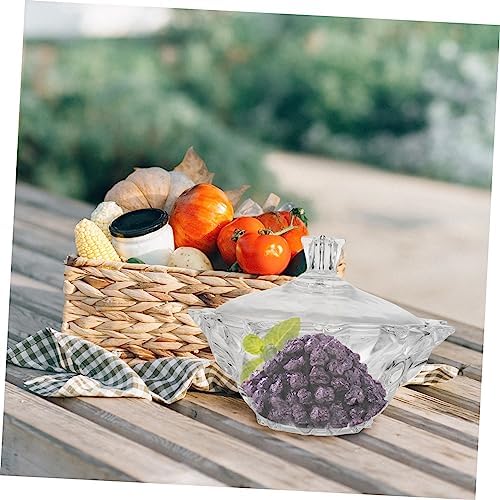 PRETYZOOM Transparent Wedding Candy Storage Jar