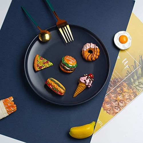 Aiuwo 3D Food Refrigerator Magnets 5PCS