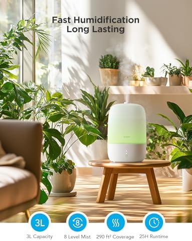 GoveeLife Smart Humidifier with Essential Oil Diffuser and Night Light